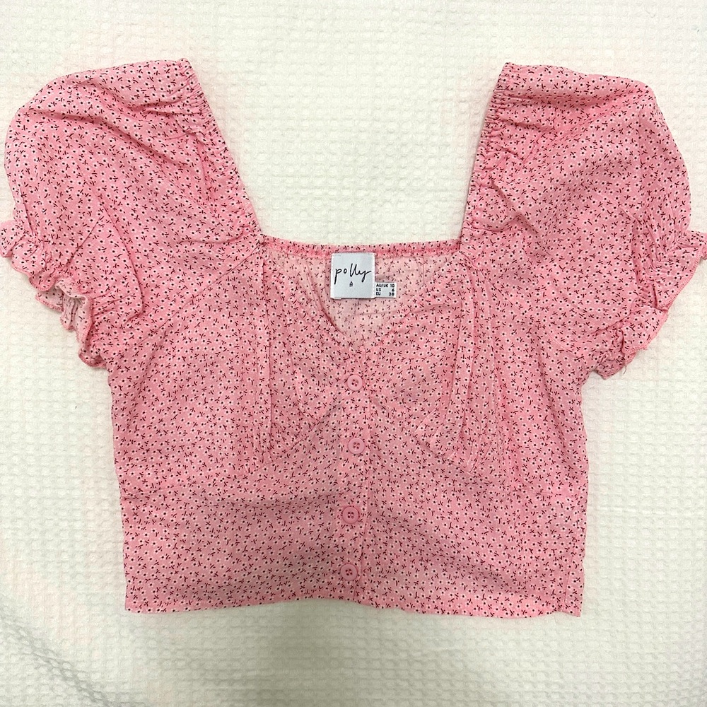 Princess Polly Dainty Light Pink Top